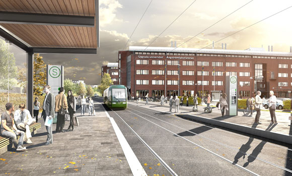 Spårvägsplaner i Uppsala